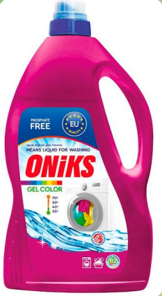 ONIKS Засіб рідкий для прання GEL COLOR 5.0 кг